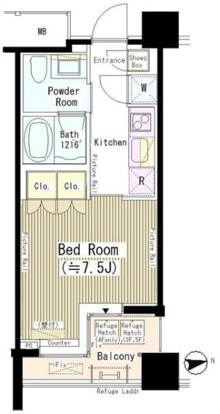 港区六本木７丁目のマンション