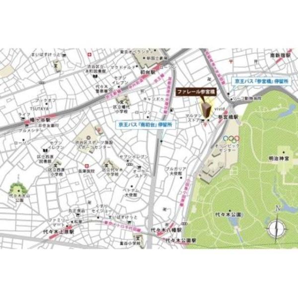 渋谷区代々木４丁目のアパート