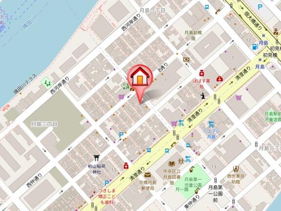 中央区月島３丁目のマンション