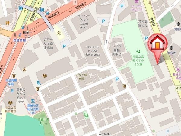 港区高輪１丁目のマンション
