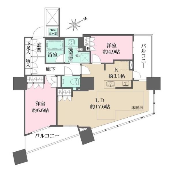 ザ・パークハウス西新宿タワー60