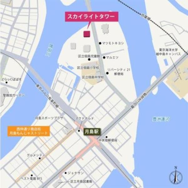 中央区佃１丁目のマンション