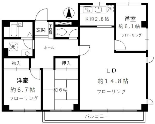 新宿区矢来町のマンション