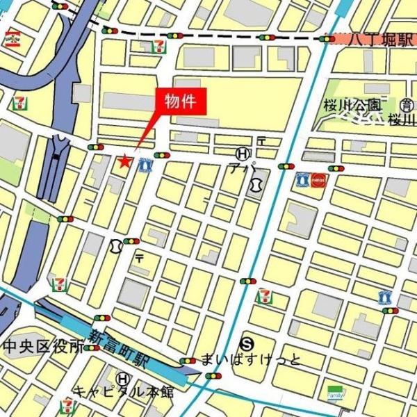 中央区新富１丁目のマンション