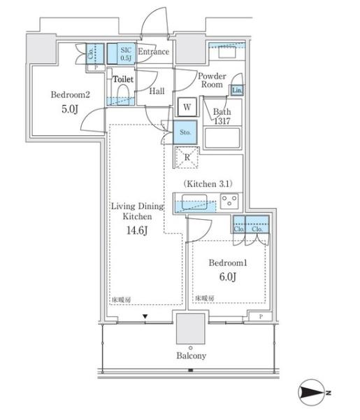 中野区中野４丁目のマンション