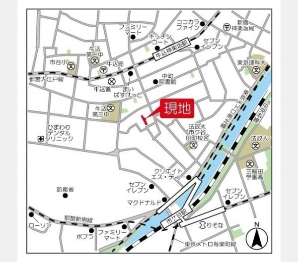 新宿区払方町のマンション