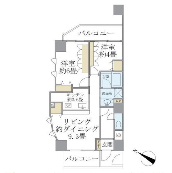 目黒区上目黒３丁目のマンション