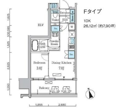 中央区湊２丁目のマンション