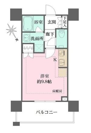 新宿区西新宿５丁目のマンション