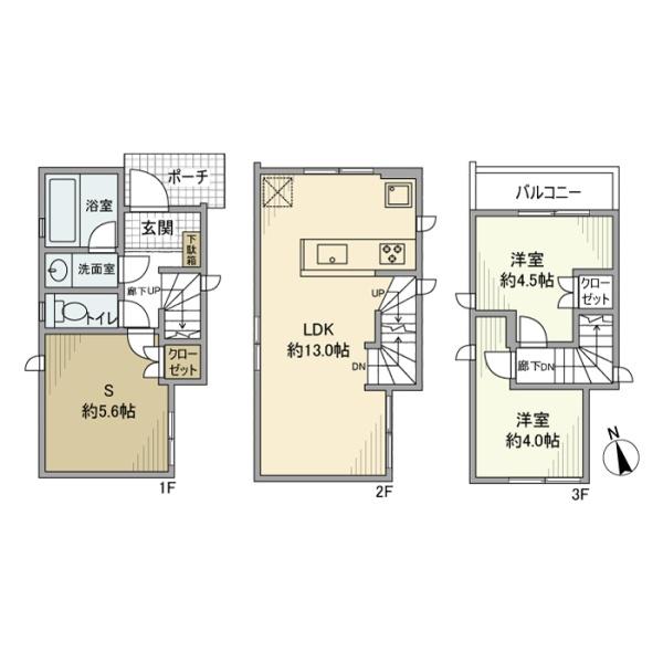 新宿区市谷薬王寺町の貸家