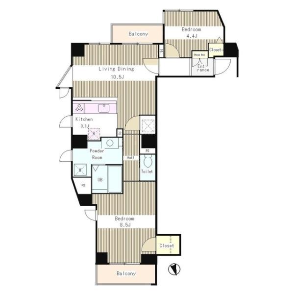 文京区千駄木５丁目のマンション