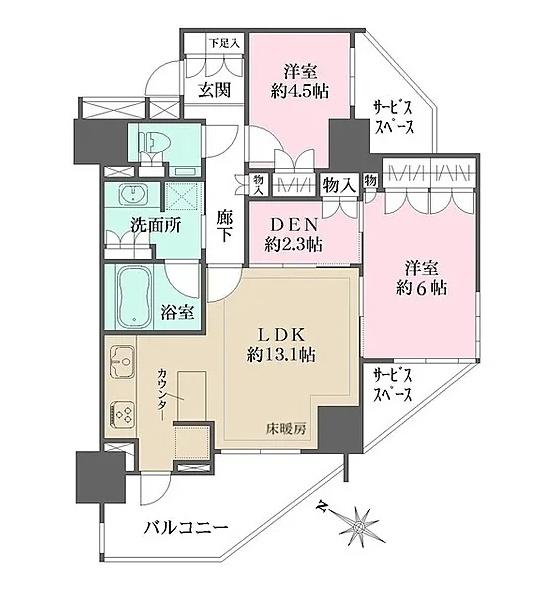 文京区本駒込１丁目のマンション