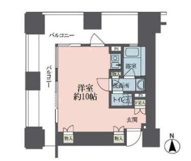 新宿区新宿１丁目のマンション