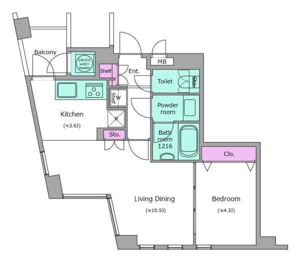 港区赤坂９丁目のマンション