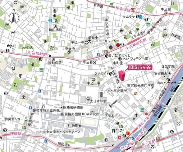 新宿区払方町のマンション
