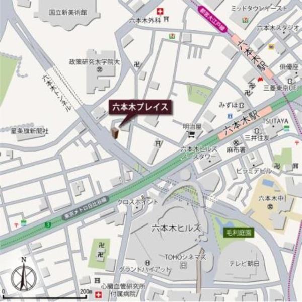 港区六本木７丁目のマンション