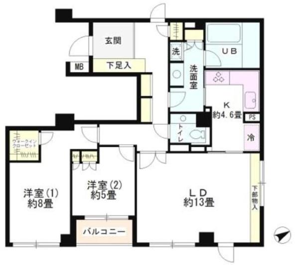 港区西麻布４丁目のマンション