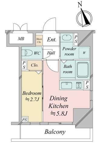 中央区湊３丁目のマンション