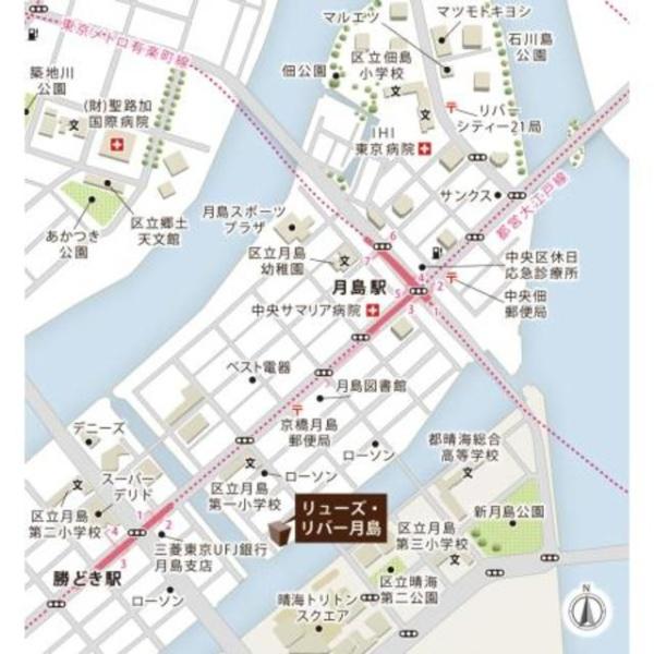 中央区月島４丁目のマンション