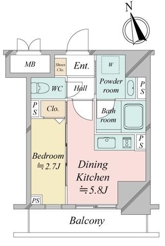 中央区湊３丁目のマンション