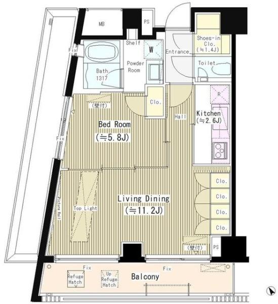 港区六本木７丁目のマンション