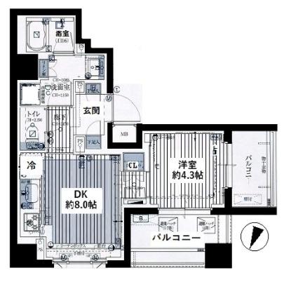 中野区中央５丁目のマンション