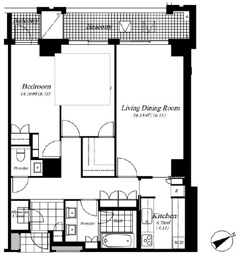 港区六本木４丁目のマンション