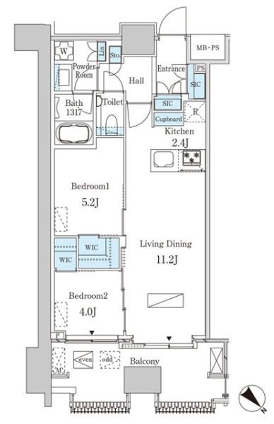 目黒区上目黒２丁目のマンション