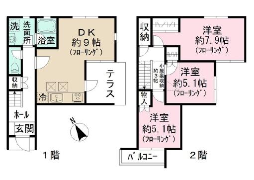 渋谷区恵比寿南２丁目のアパート