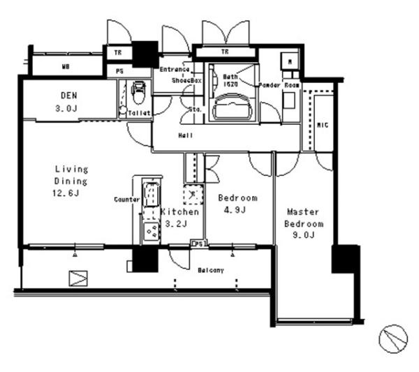 目黒区目黒１丁目のマンション
