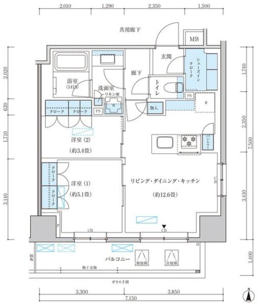 豊島区東池袋３丁目のマンション