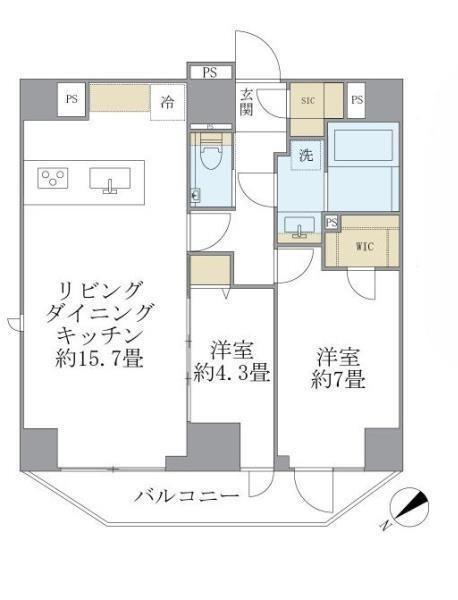 港区赤坂２丁目のマンション