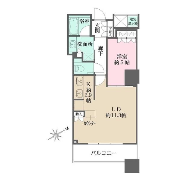 新宿区西新宿５丁目のマンション