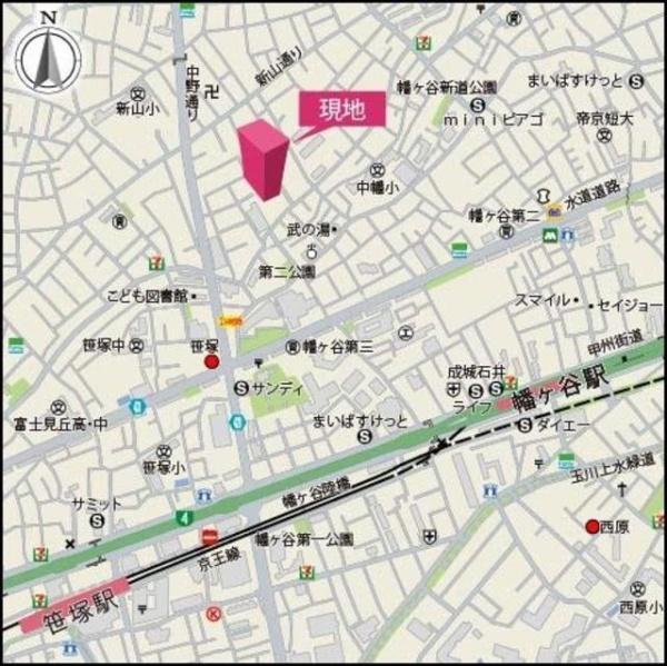 渋谷区幡ヶ谷３丁目のマンション