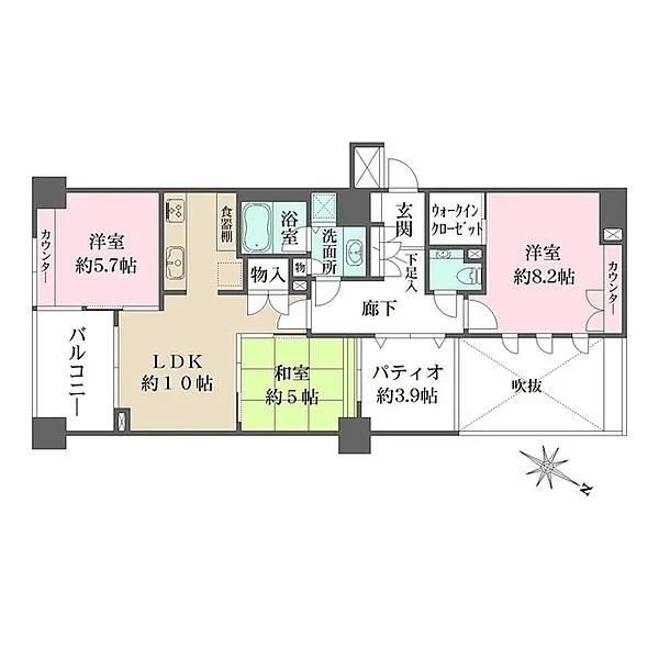 中央区築地７丁目のマンション