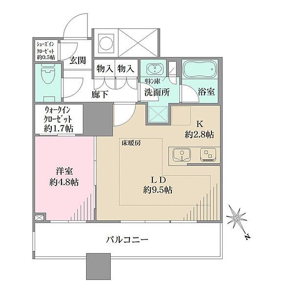 新宿区西新宿５丁目のマンション