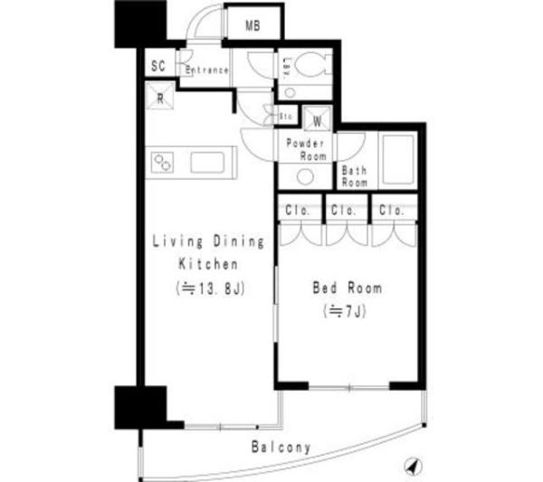 渋谷区代々木１丁目のマンション