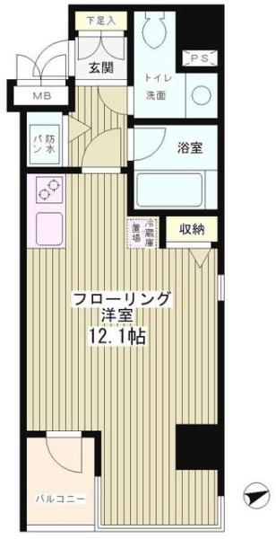 港区麻布十番１丁目のマンション