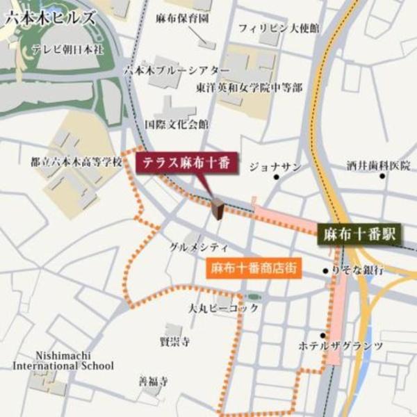 港区麻布十番１丁目のマンション