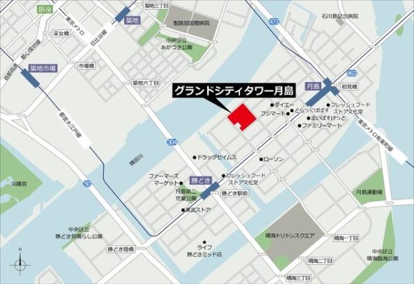 中央区月島３丁目のマンション