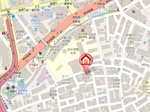 渋谷区代々木３丁目のマンション