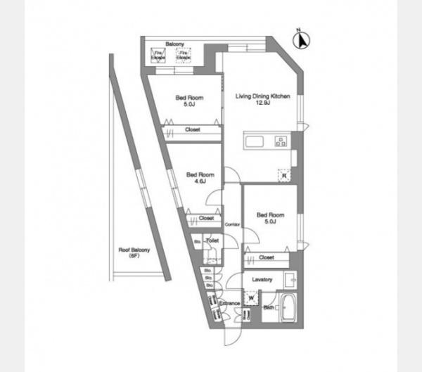 世田谷区新町２丁目のマンション