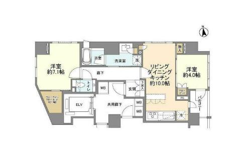 港区高輪３丁目のマンション