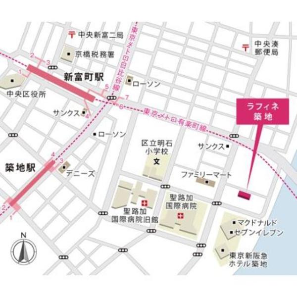 中央区明石町のマンション