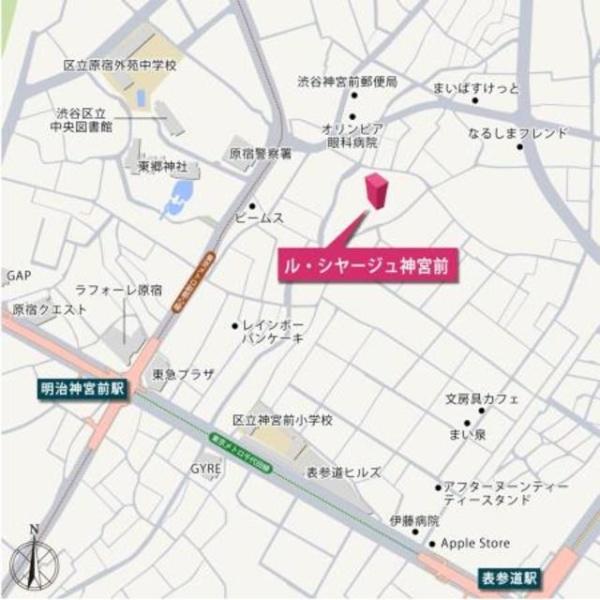 渋谷区神宮前３丁目のマンション