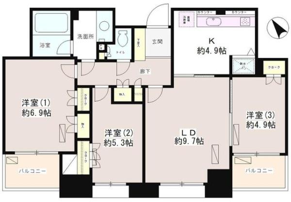 港区芝浦３丁目のマンション