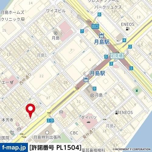 中央区月島３丁目のマンション