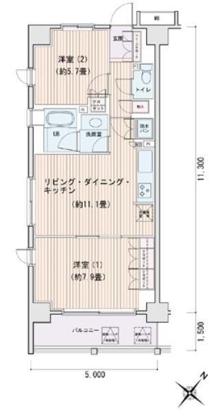 江東区豊洲３丁目のマンション