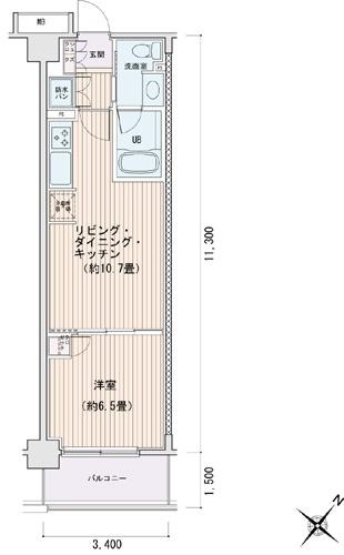 江東区豊洲３丁目のマンション