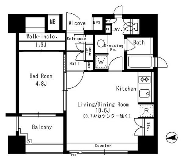 新宿区水道町のマンション